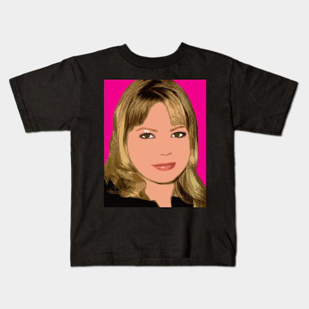 michelle williams Kids T-Shirt by oryan80